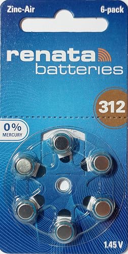 Renata Batterien, für Hörgeräte Renata Maratone ZA 312 Renata Batterien, für Hörgeräte Renata Maratone ZA 312 von Best Price Square