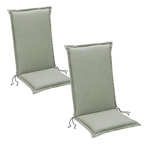 2 BEST Auflagen Comfort-Line grün 50,0 x 100,0 cm von Best