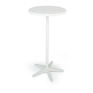 BEST Duo Stehtisch weiß 70,0 x 70,0 x 110,0 cm BEST Duo Stehtisch weiß 70,0 x 70,0 x 110,0 cm von Best