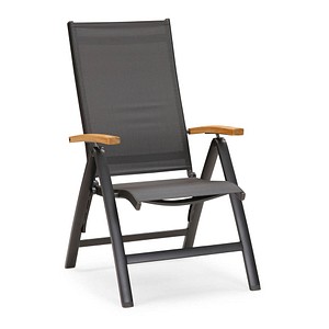 BEST Gartenstuhl mit Armlehnen Cavalese anthrazit, 1 St. BEST Gartenstuhl mit Armlehnen Cavalese anthrazit, 1 St. von Best
