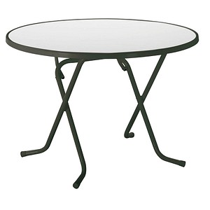 BEST Gartentisch Primo grau, weiß rund 100,0 x 100,0 x 70,0 cm BEST Gartentisch Primo grau, weiß rund 100,0 x 100,0 x 70,0 cm von Best