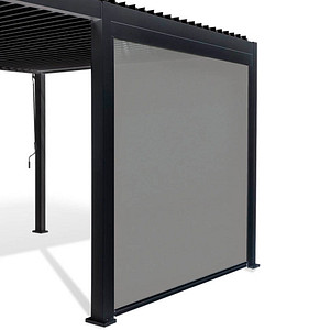 BEST Seitenrollo für Terrassenüberdachung Cadiz anthrazit 400,0 x 240,0 cm BEST Seitenrollo für Terrassenüberdachung Cadiz anthrazit 400,0 x 240,0 cm von Best