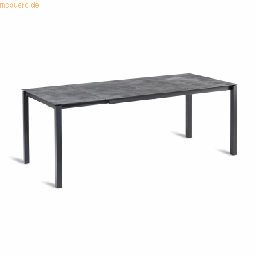 Best Ausziehtisch Palazzo 26591250 anthrazit 120/160-200x80cm Best Ausziehtisch Palazzo 26591250 anthrazit 120/160-200x80cm von Best