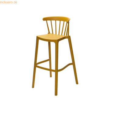 Best Barstuhl Windson 50914 gelb 4 Stück von Best