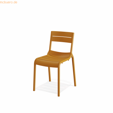 Best Best Stuhl Calor 50704 gelb 4 Stück von Best