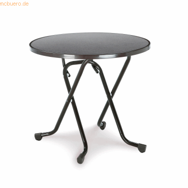 Best Klapptisch Dublin 26528050 80cm anthrazit Best Klapptisch Dublin 26528050 80cm anthrazit von Best