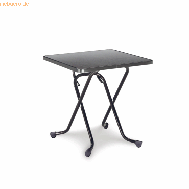 Best Klapptisch Madrid 26527050 67x67cm anthrazit Best Klapptisch Madrid 26527050 67x67cm anthrazit von Best