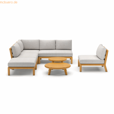 Best Lounge Set Matera 586438 Akazie hgr Best Lounge Set Matera 586438 Akazie hgr von Best