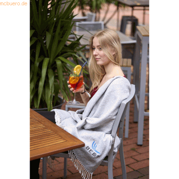 Best Outdoor Decke Cuddly 69617058 grau von Best