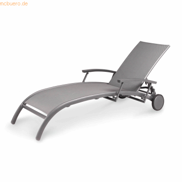 Best Sonnenliege Larino 47774050 anthrazit 2 Stück Best Sonnenliege Larino 47774050 anthrazit 2 Stück von Best