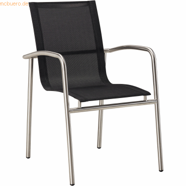 Best Stapelsessel Khartum 47871050 schwarz Best Stapelsessel Khartum 47871050 schwarz von Best