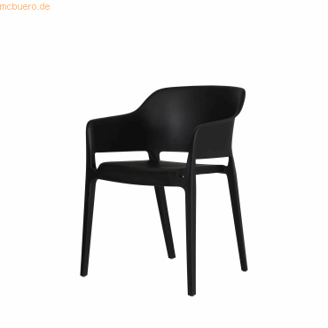 Best Stuhl Giethoorn 554411 schwarz 4 Stück von Best