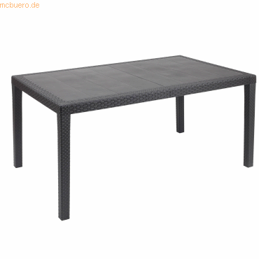 Best Tisch Curlo 527433 rechteckig anthrazit Best Tisch Curlo 527433 rechteckig anthrazit von Best