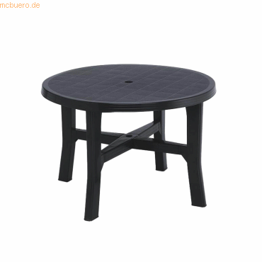 Best Tisch Zorita 525431 anthrazit rund von Best