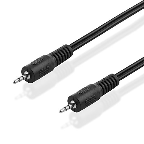 BestPlug 1,5 Meter Stereo Audio Kabel Aux in Out, 2,5mm Klinke Stecker auf 2,5 mm Klinke Stecker, Schwarz BestPlug 1,5 Meter Stereo Audio Kabel Aux in Out, 2,5mm Klinke Stecker auf 2,5 mm Klinke Stecker, Schwarz von BestPlug