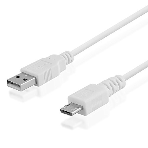 BestPlug 15cm 2.0 USB Kabel, USB A-Stecker auf Micro USB B-Stecker, High Speed, Weiß von BestPlug