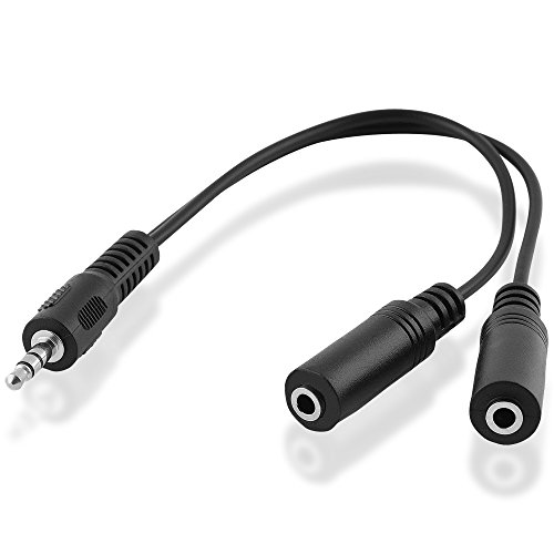 BestPlug 20cm Y Audio Stereo Aux in Out Kabel Adapter Verteiler Splitter Weiche, 1 3,5mm Klinke Stecker männlich auf 2 3,5mm Klinke Buchse Kupplung weiblich, Schwarz BestPlug 20cm Y Audio Stereo Aux in Out Kabel Adapter Verteiler Splitter Weiche, 1 3,5mm Klinke Stecker männlich auf 2 3,5mm Klinke Buchse Kupplung weiblich, Schwarz von BestPlug