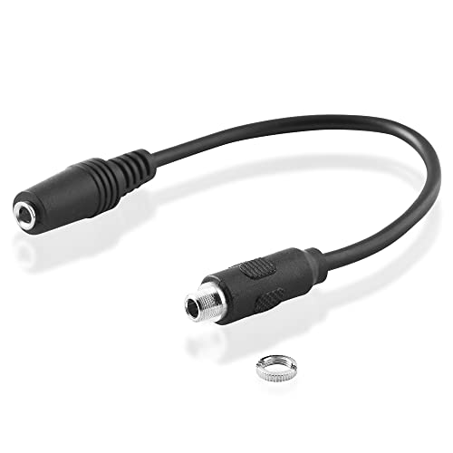 BestPlug 25cm Audio Stereo Adapter Kabel Verlängerung Verbindungsstück Aux in Out, Klinke 3,5mm Buchse Kupplung weiblich auf Klinke 3,5mm Einbau-Buchse Einbau-Kupplung weiblich, schwarz BestPlug 25cm Audio Stereo Adapter Kabel Verlängerung Verbindungsstück Aux in Out, Klinke 3,5mm Buchse Kupplung weiblich auf Klinke 3,5mm Einbau-Buchse Einbau-Kupplung weiblich, schwarz von BestPlug