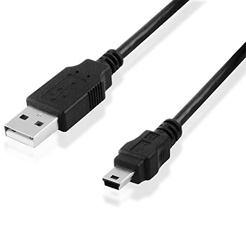 BestPlug 3 Meter 2.0 USB Kabel, USB A-Stecker auf Mini USB B-Stecker, High Speed, Schwarz von BestPlug
