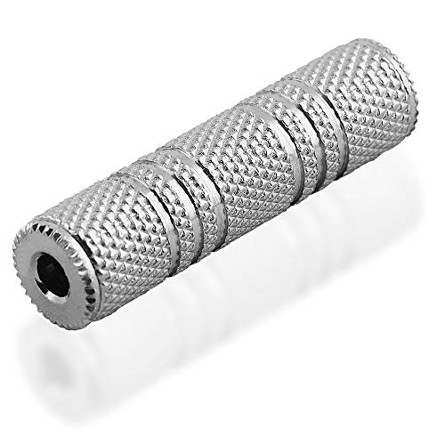 BestPlug Audio Adapter - 3,5mm Klinke Buchse auf 3,5mm Klinke Buchse - Stereo Aux Kupplung aus Metall BestPlug Audio Adapter - 3,5mm Klinke Buchse auf 3,5mm Klinke Buchse - Stereo Aux Kupplung aus Metall von BestPlug
