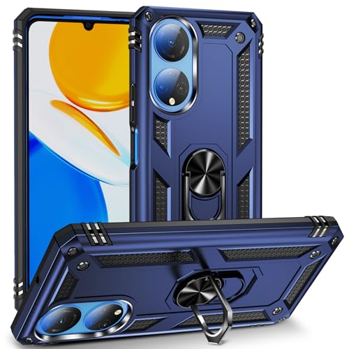 BestST Hülle für Huawei Honor X7 + schutzfolie,Handyhülle für Huawei Honor X7 Cover,Armor Stoßfest TPU PC Schutzhülle Ringhalter Handytasche Case für Huawei Honor X7 Handy Hüllen,Blau BestST Hülle für Huawei Honor X7 + schutzfolie,Handyhülle für Huawei Honor X7 Cover,Armor Stoßfest TPU PC Schutzhülle Ringhalter Handytasche Case für Huawei Honor X7 Handy Hüllen,Blau von BestST