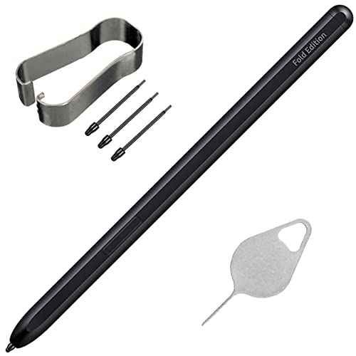 Galaxy Z Fold 4 Pen Stylus F936U Z Fold 4 S Pen Ersatz Z Fold 3 Pen Touch Pen für Samsung Galaxy Z Fold4 5G Pen F936U F936W Fold3 S Pen mit Galaxy Z Fold4 Stiftspitzen Reparaturteil (Schwarz) von Bestdealing