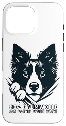 Border Collie Hund Herrchen Frauchen Hunde Collie Hülle für iPhone 16 Pro Max von Beste Border Collies Mama Hunde Collie Geschenk