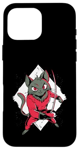 Fencing Cat Hülle für iPhone 16 Pro Max Fencing Cat Hülle für iPhone 16 Pro Max von Beste Fechten Geschenke Für Fechter Fencing