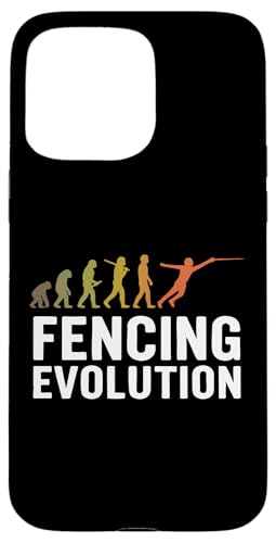 Fencing Evolution Hülle für iPhone 15 Pro Max Fencing Evolution Hülle für iPhone 15 Pro Max von Beste Fechten Geschenke Für Fechter Fencing