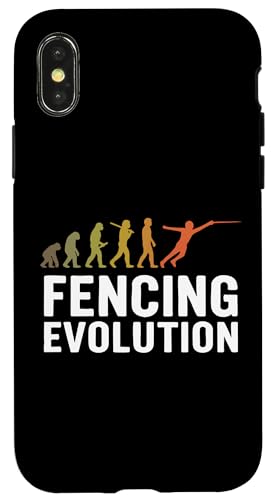 Fencing Evolution Hülle für iPhone X/XS Fencing Evolution Hülle für iPhone X/XS von Beste Fechten Geschenke Für Fechter Fencing