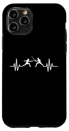 Fencing Heartbeat Hülle für iPhone 11 Pro Fencing Heartbeat Hülle für iPhone 11 Pro von Beste Fechten Geschenke Für Fechter Fencing