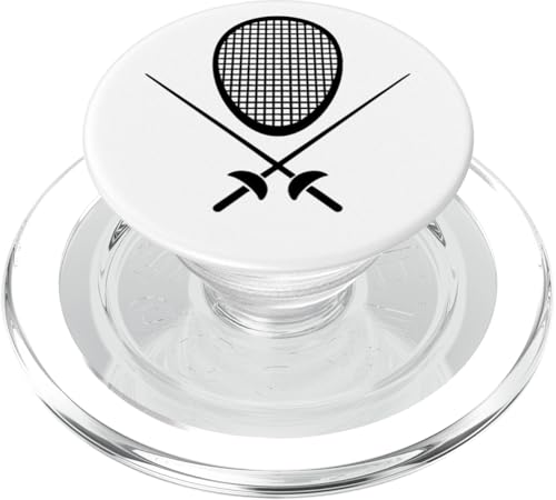 Fencing Mask PopSockets PopGrip für MagSafe von Beste Fechten Geschenke Für Fechter Fencing