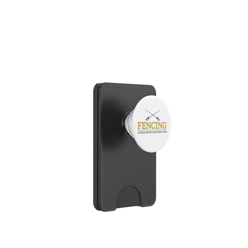 Fencing Other Sports Are Pointless PopSockets PopWallet für MagSafe von Beste Fechten Geschenke Für Fechter Fencing