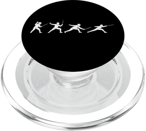 Fencing PopSockets PopGrip für MagSafe von Beste Fechten Geschenke Für Fechter Fencing
