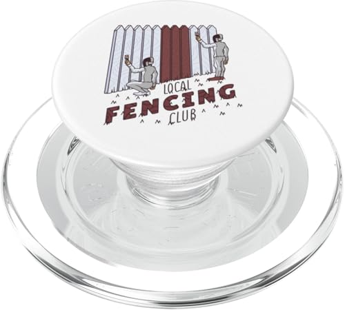 Local Fencing Club PopSockets PopGrip für MagSafe von Beste Fechten Geschenke Für Fechter Fencing