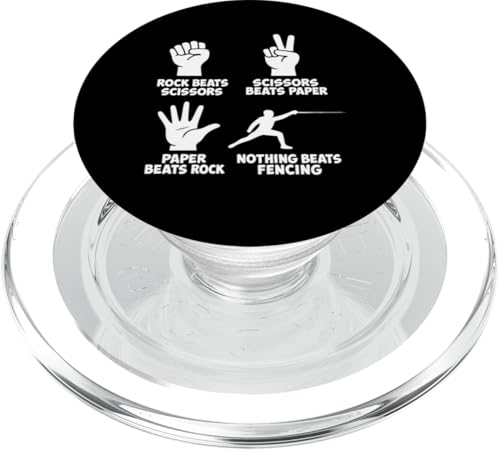Nothing Beats Fencing PopSockets PopGrip für MagSafe von Beste Fechten Geschenke Für Fechter Fencing
