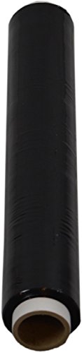 Beste-Folie Stretchfolie 23my 500mmx120m - 1,5 Kg Palettenfolie Handfolie Wickelfolie (schwarz) von Beste-Folie
