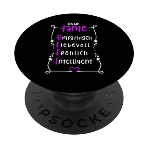 Elfi - beste Tante PopSockets Klebender PopGrip Elfi - beste Tante PopSockets Klebender PopGrip von Beste Tante mit Namen und Eigenschaften