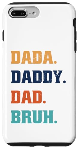 Dada Daddy Dad Bruh Hülle für iPhone 7 Plus/8 Plus von Beste Vatertag Geschenke für Männer, Papa & Opa