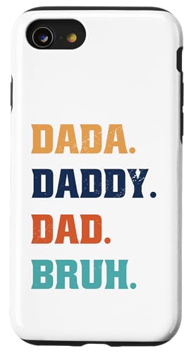 Dada Daddy Dad Bruh Hülle für iPhone SE (2020) / 7 / 8 von Beste Vatertag Geschenke für Männer, Papa & Opa