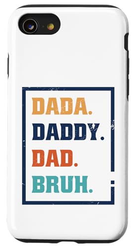 Dada Daddy Dad Bruh Hülle für iPhone SE (2020) / 7 / 8 von Beste Vatertag Geschenke für Männer, Papa & Opa
