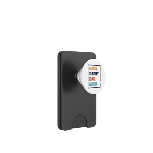 Dada Daddy Dad Bruh PopSockets PopWallet für MagSafe von Beste Vatertag Geschenke für Männer, Papa & Opa