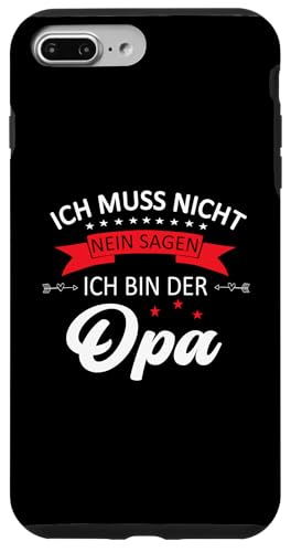 Bester Opa T-Shirt Ich muss nicht nein sagen Vatertag Hülle für iPhone 7 Plus/8 Plus Bester Opa T-Shirt Ich muss nicht nein sagen Vatertag Hülle für iPhone 7 Plus/8 Plus von Bester Opa Vatertagsgeschenk Geburtstag Geschenk