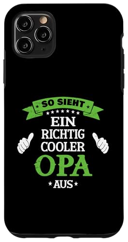 Bester Opa T-Shirt So sieht ein richtig cooler Opa Vatertag Hülle für iPhone 11 Pro Max Bester Opa T-Shirt So sieht ein richtig cooler Opa Vatertag Hülle für iPhone 11 Pro Max von Bester Opa Vatertagsgeschenk Geburtstag Geschenk
