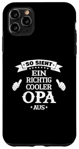 Bester Opa T-Shirt So sieht ein richtig cooler Opa Vatertag Hülle für iPhone 11 Pro Max Bester Opa T-Shirt So sieht ein richtig cooler Opa Vatertag Hülle für iPhone 11 Pro Max von Bester Opa Vatertagsgeschenk Geburtstag Geschenk