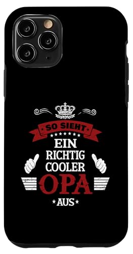 Bester Opa T-Shirt So sieht ein richtig cooler Opa Vatertag Hülle für iPhone 11 Pro Bester Opa T-Shirt So sieht ein richtig cooler Opa Vatertag Hülle für iPhone 11 Pro von Bester Opa Vatertagsgeschenk Geburtstag Geschenk