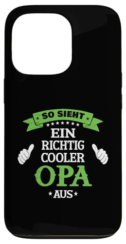 Bester Opa T-Shirt So sieht ein richtig cooler Opa Vatertag Hülle für iPhone 13 Pro Bester Opa T-Shirt So sieht ein richtig cooler Opa Vatertag Hülle für iPhone 13 Pro von Bester Opa Vatertagsgeschenk Geburtstag Geschenk
