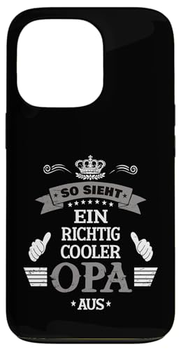 Bester Opa T-Shirt So sieht ein richtig cooler Opa Vatertag Hülle für iPhone 13 Pro Bester Opa T-Shirt So sieht ein richtig cooler Opa Vatertag Hülle für iPhone 13 Pro von Bester Opa Vatertagsgeschenk Geburtstag Geschenk