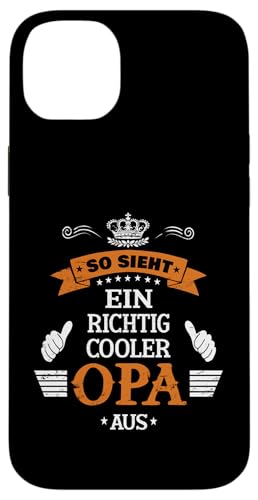 Bester Opa T-Shirt So sieht ein richtig cooler Opa Vatertag Hülle für iPhone 14 Plus Bester Opa T-Shirt So sieht ein richtig cooler Opa Vatertag Hülle für iPhone 14 Plus von Bester Opa Vatertagsgeschenk Geburtstag Geschenk