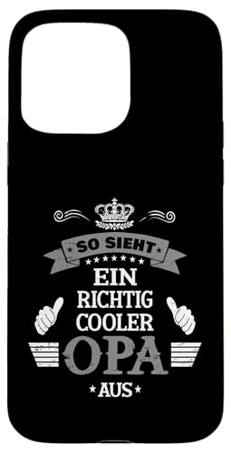 Bester Opa T-Shirt So sieht ein richtig cooler Opa Vatertag Hülle für iPhone 15 Pro Max Bester Opa T-Shirt So sieht ein richtig cooler Opa Vatertag Hülle für iPhone 15 Pro Max von Bester Opa Vatertagsgeschenk Geburtstag Geschenk